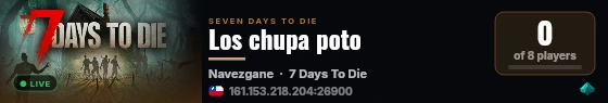 Los chupa poto live status badge