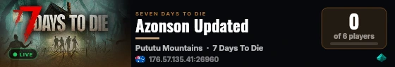 Azonson Updated live status badge