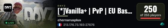 [*]Vanilla+ | PvP | EU Base Wipes live status badge