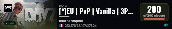 [*]EU | PvP | Vanilla | 3PP Focus live status badge
