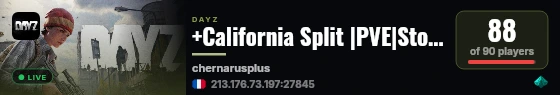 +California Split |PVE|Story Mode|Custom Events live status badge