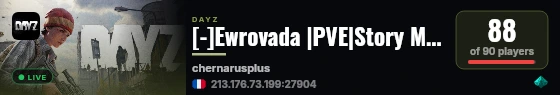 [-]Ewrovada |PVE|Story Mode|Custom Events live status badge