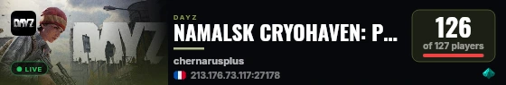 NAMALSK CRYOHAVEN: PvE X20 Loot live status badge