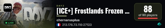 [ICE+] Frostlands Frozen Wilderness - Solo/Duo Limit Survival X1 live status badge