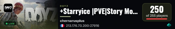 +Starryice |PVE|Story Mode|Custom Events live status badge