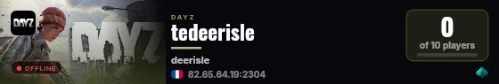 tedeerisle live status badge