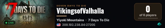 VikingsofValhalla live status badge