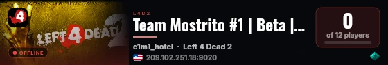 Team Mostrito #1 | Beta | Miami live status badge