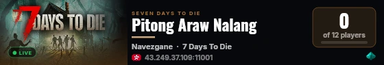 Pitong Araw Nalang live status badge