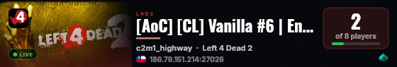 [AoC] [CL] Vanilla #6 live status badge