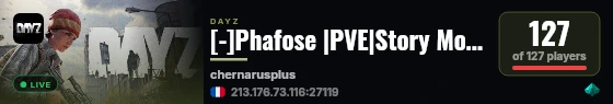 [-]Phafose |PVE|Story Mode|Custom Events live status badge