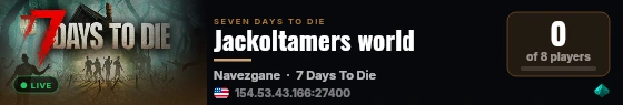 Jackoltamers world live status badge