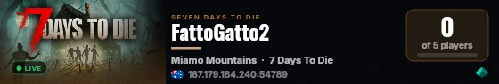FattoGatto2 live status badge