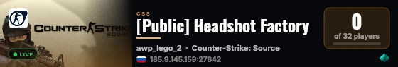 [Public] Headshot Factory live status badge