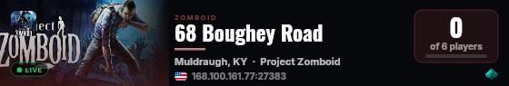 68 Boughey Road live status badge