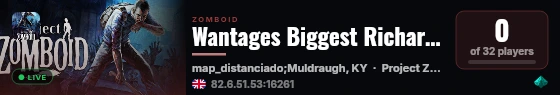 Wantages Biggest Richards live status badge