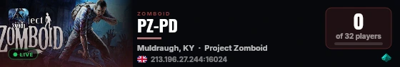 PZ-PD live status badge
