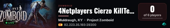 4Netplayers Cierzo KillTeam live status badge