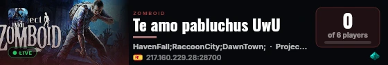 Te amo pabluchus UwU live status badge