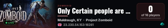 Only Certain people are allowed live status badge