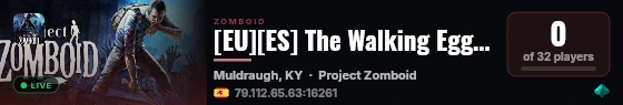 [EU][ES] The Walking Egg [PVP] live status badge