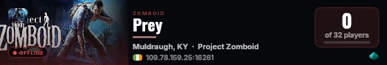 Prey live status badge