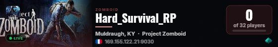 Hard_Survival_RP live status badge