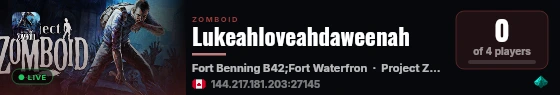 Lukeahloveahdaweenah live status badge