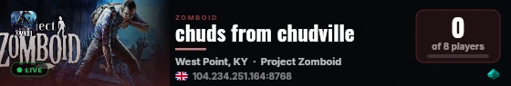chuds from chudville live status badge