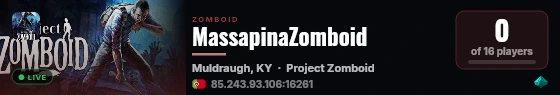 MassapinaZomboid live status badge