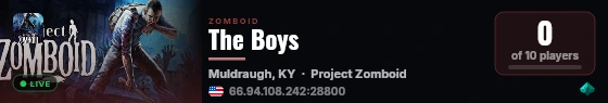 The Boys live status badge