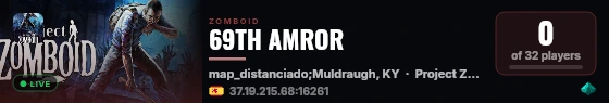 69TH AMROR live status badge
