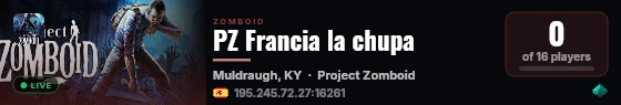 PZ Francia la chupa live status badge
