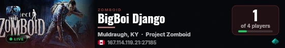 BigBoi Django live status badge