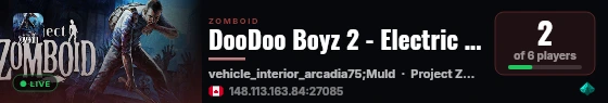 DooDoo Boyz 2 - Electric Boogaloo live status badge