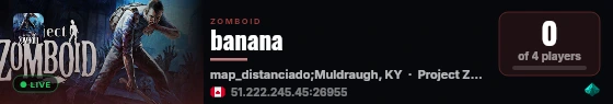 banana live status badge