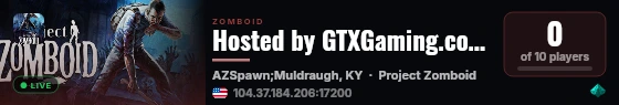 Hosted by GTXGaming.co.uk live status badge