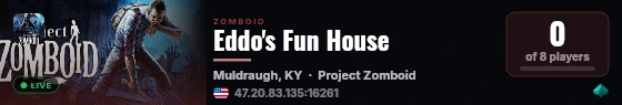Eddo's Fun House live status badge