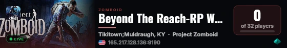Beyond The Reach-RP WhiteListed live status badge
