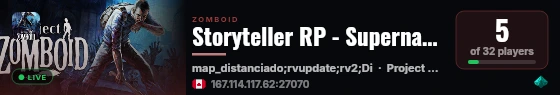 Storyteller RP - Supernatural Edition live status badge