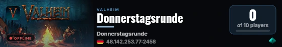 Donnerstagsrunde live status badge