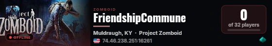 FriendshipCommune live status badge