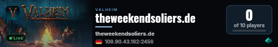 theweekendsoliers.de live status badge