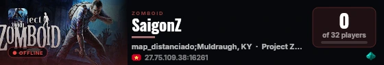 SaigonZ live status badge