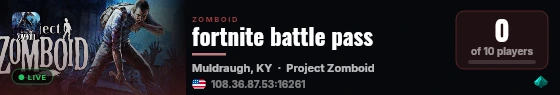 fortnite battle pass live status badge