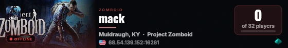 mack live status badge