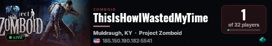 ThisIsHowIWastedMyTime live status badge