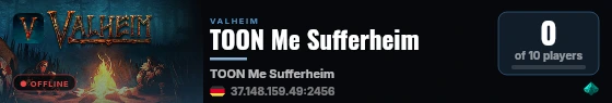 TOON Me Sufferheim live status badge