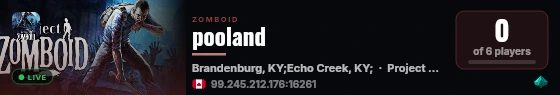 pooland live status badge