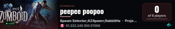 peepee poopoo live status badge